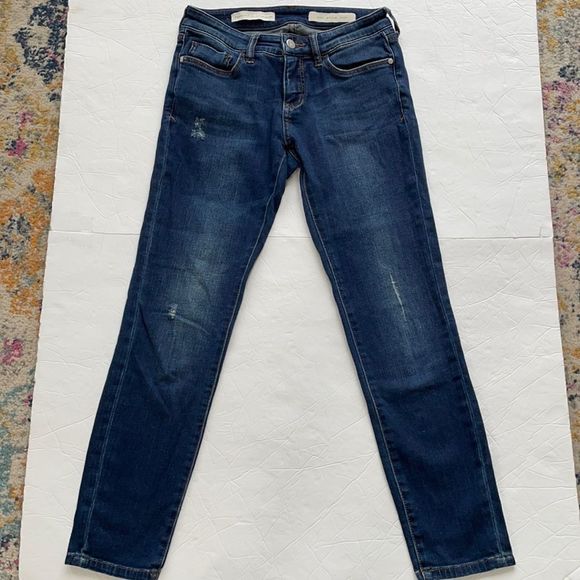 Pilcro and the Letterpress Dark Blue Skinny Jeans - Picture 2 of 16